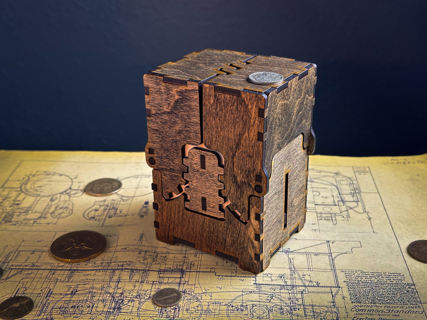 Mechanical Card Box