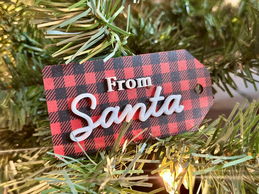 From Santa Tag