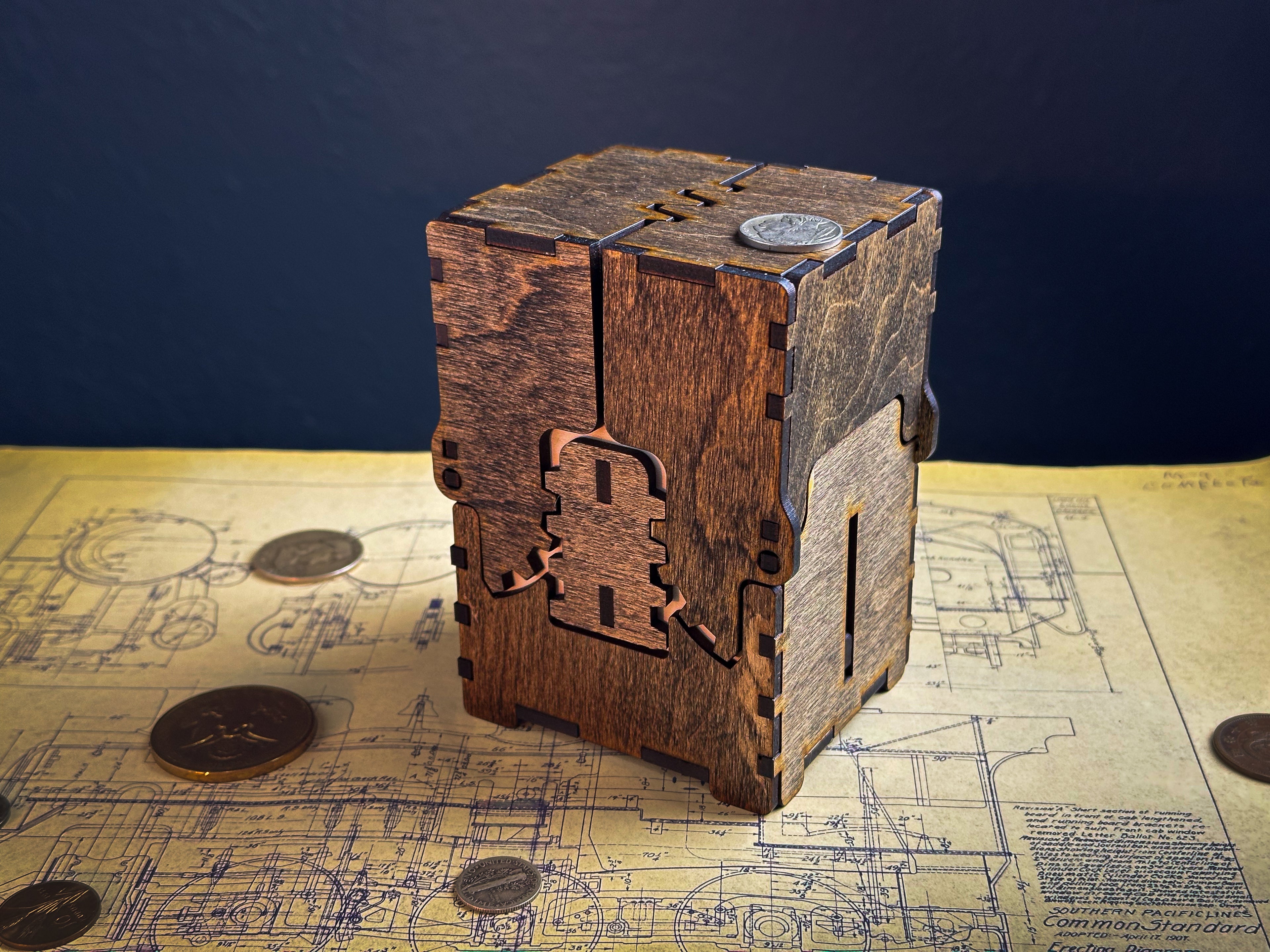 Mechanical Card Box