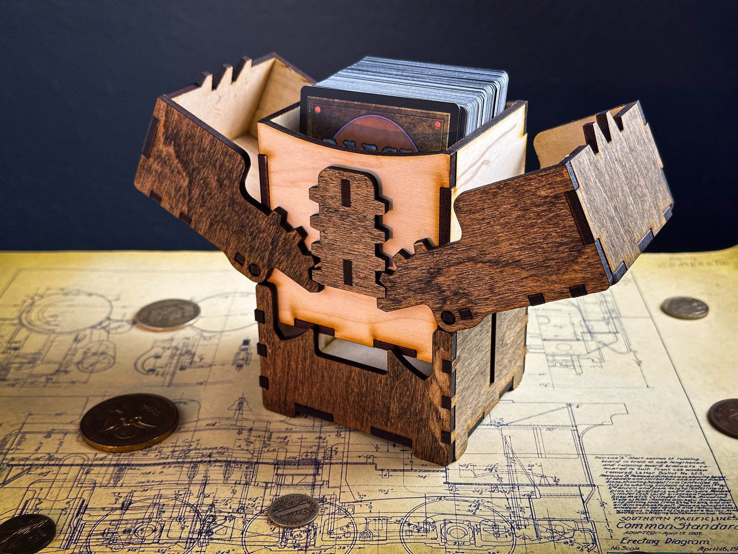Mechanical Card Box